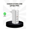 Akıllı Zaman Ayarlı Şarj Cihazı Güvenli ve Enerji Tasarruflu