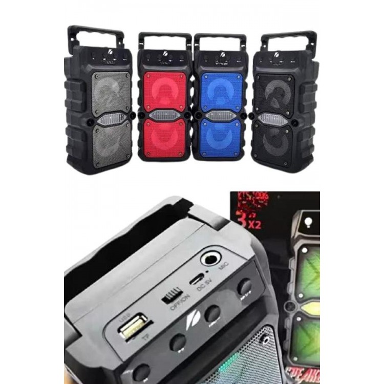 Bluetooth Speaker with Dual Microphones, Strong Sound Quality, UninterruptedKablosuz