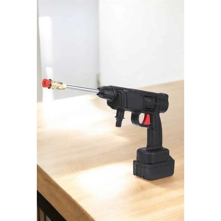 Garden and Car Washing Gun with Water Pressure ChamberBattery Operated Car Wash