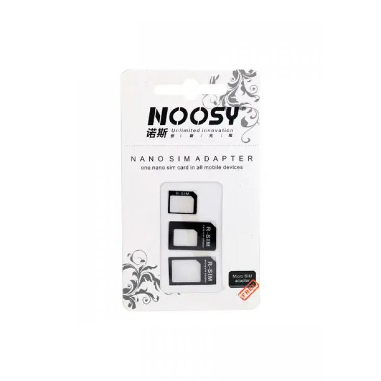 Noosy Nano Ve Micro Sim Kart Adaptörü-(5775)