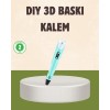 ABS ve PLA Filament Destekli 3D Yazıcı Kalem