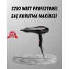 2200W Blow Dryer – Professional AC Motor Coldand Hot Blow