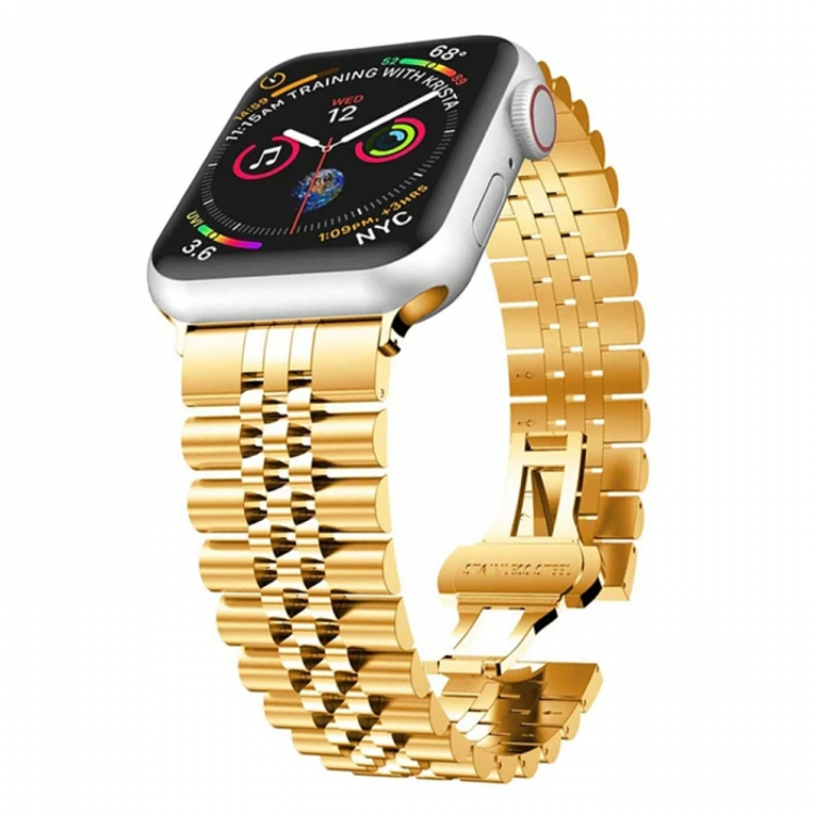 Ally Apple Watch 7-8 45mm 6-5-4 44mm Watch Ultra 49mm Strap Band StainlessSteel 3-2-1 42mm-(5775)