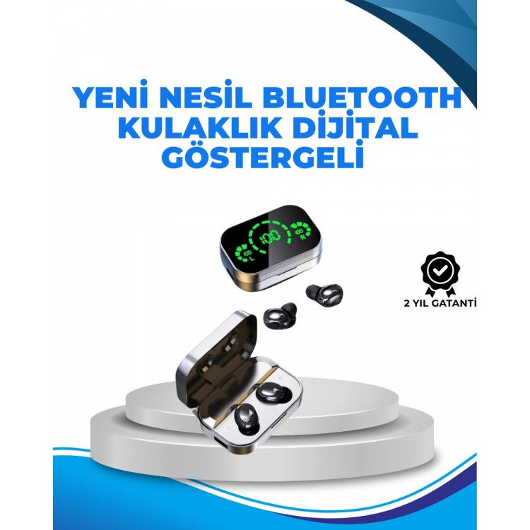 Gürültü Engelleyici Bluetooth Kulaklık – Akıllı Ekranlı HiFi Ses Kalitesi
