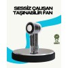 Şarjlı mini fan, yazın kavurucu sıcaklarında kişisel bir klima gibi çalışır. Ultra taşınabilir tasarımı sadece 7 oz ağırlığında olup, her yere kolayca sığar. 100 seviyeli hız ayarı ile ister hafif bir esinti, ister güçlü bir rüzgar elde edebilirsiniz. Ses