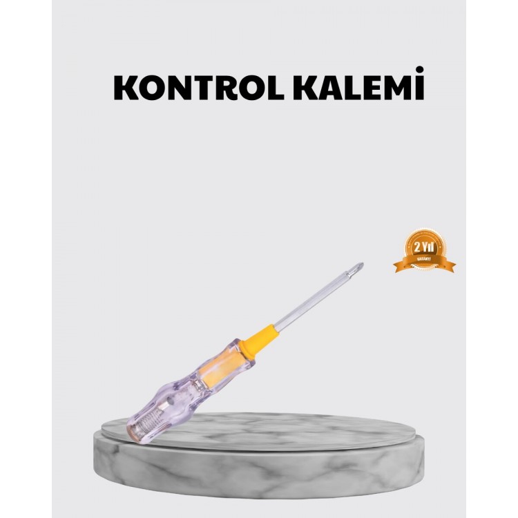 110-220V Elektrik Test Kalemi Korozyona Dayanıklı Nikel Kaplamalı