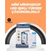 Portatif El Mikroskop – LED Işıklı Aynı Anda Net Odaklama