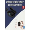 AKILLI SAATYeni Nesil Mini Kadın Akıllı Saat, şıklığı ve fonksiyonelliği bir araya getiren tasarımıyla kadınlar için ideal bir seçenek sunuyor. Almanya üretimi ultra dayanıklı model, özel wireless şarj özellikleriyle öne çıkıyor ve Türkçe menüsü sayesinde