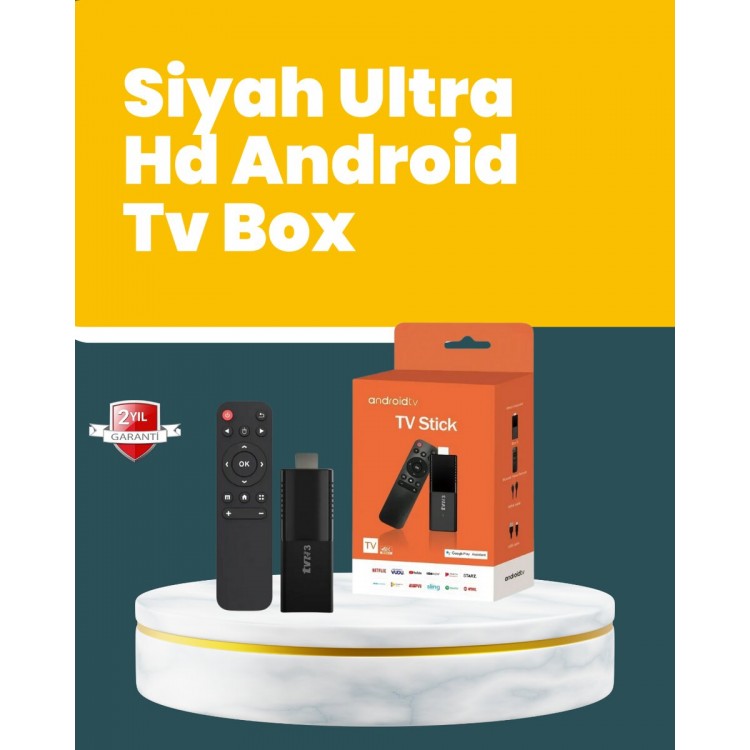 Android TV Stick with WiFi and Bluetooth Connected