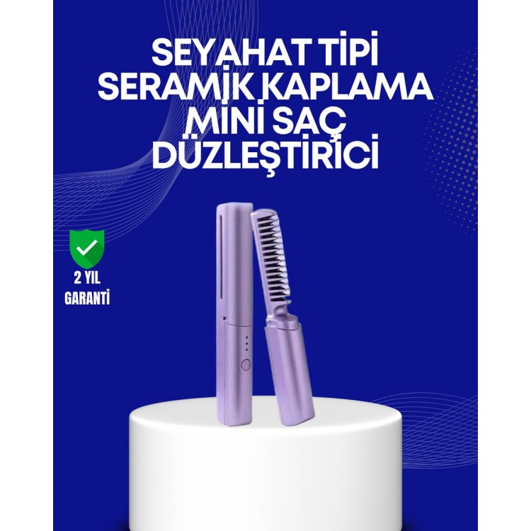 USB Şarjlı Kablosuz Saç Düzleştirici – Hızlı ve Pratik