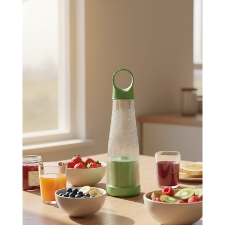 Günlük Smoothie ve Shake İçin USB Şarjlı Taşınabilir Blender