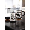 Written Mug Mug Stirrer Feature And Stainless Steel