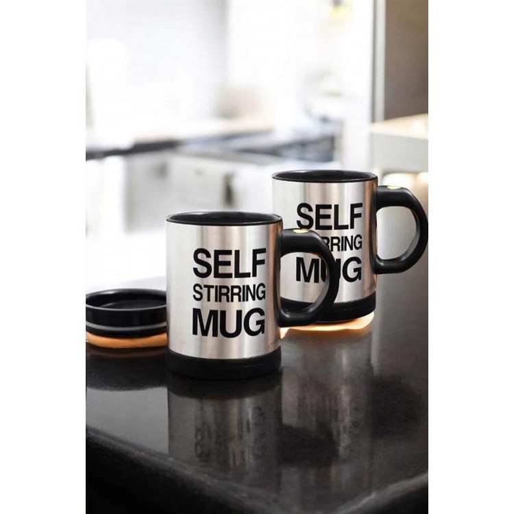 Written Mug Mug Stirrer Feature And Stainless Steel