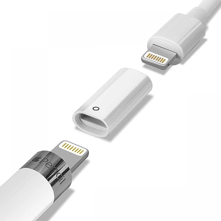 Ally Apple Pen Pencil Pen USB ChargerLightning Adapter-(5775)