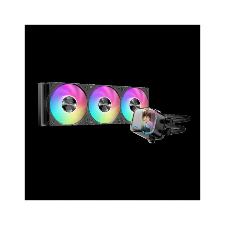 SAMA L70-360BK Black 360mm 3x120mm ARGB Fan CPU Sıvı Soğutma(1923)