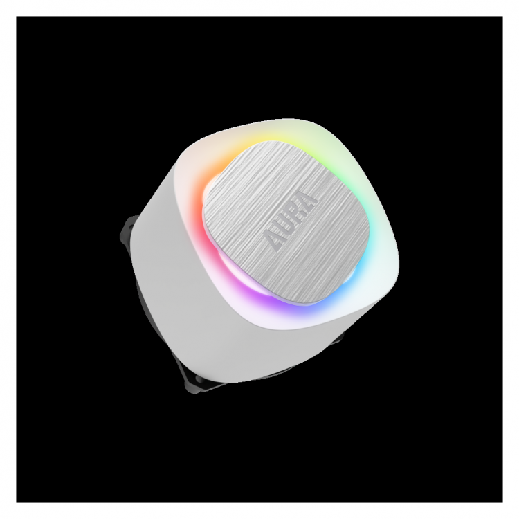 GAMDIAS AURA GL360 V2 WH White Edition 360mm  RGB 3 Fanlı CPU Sıvı Soğutma(1923)