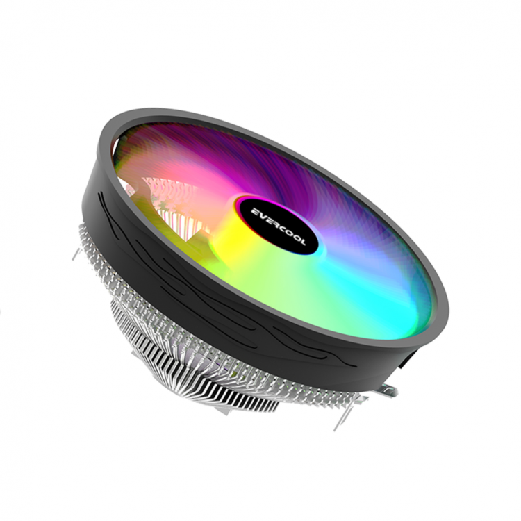 Evercool CS-02 CPU FAN (AMD ve INTEL Tüm işlemciler ile uyumlu)(1923)