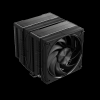 SAMA A60B Black 2x120mm MONO Fan Kule Tipi Hava Soğutma 6 adet Gelişmiş Siyah Kaplamalı Bakır Isı Borusu CPU Fan (AMD ve INTEL Tüm işlemciler ile uyumlu)(1923)