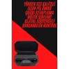 Siyah Profesyonel Gaming Kulaklık HD Mikrofonlu Çağrı Cevaplayabilen