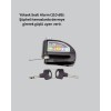 110 dB Alarm Disk Kilidi Motosiklet Scooter Bisiklet Güvenlik