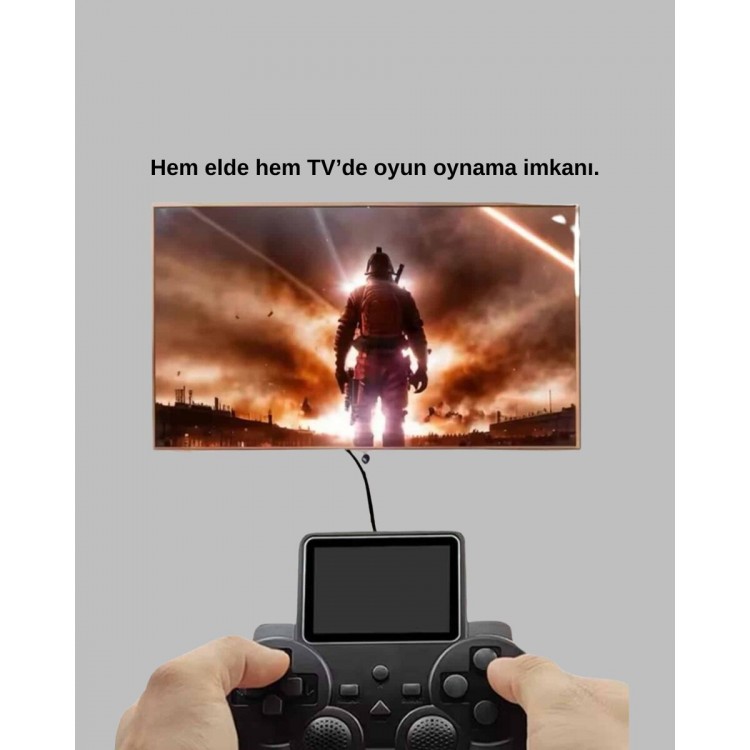 S10 Gamepad HDMI TV Bağlantılı 520 Klasik Retro Oyun 2025 Seri Orijinal