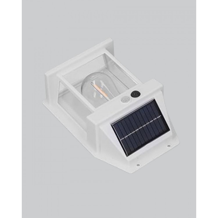Üç Modlu Güneş Enerjili Duvar Lambası 1800mAh Bataryalı ve Hareket Sensörlü