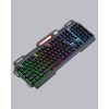 RGB Aydınlatmalı Klavye Mouse Seti – USB Bağlantılı Türkçe Q Ayarlanabilir DPI Ergonomik Yapı