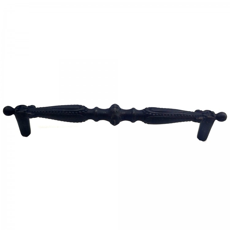 Antika Tarz Dekoratif Pirinç Yeni Sütun Mobilya Kulbu - 160mm, Oksit