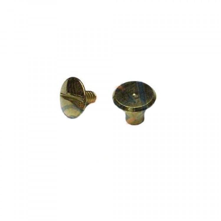 Cilt Menü, Katalog, Kartela Vidası, 6 mm - Sarı, 1 Adet