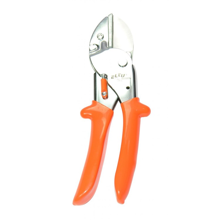 Eltu 419E - Löwe Type Curved Handle Garden - Pruning -Vineyard Shears 200 mm