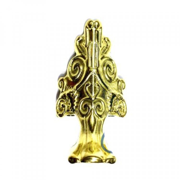 Lükens Sandık Ayağı, Kutu Ayak 4 cm - Sarı