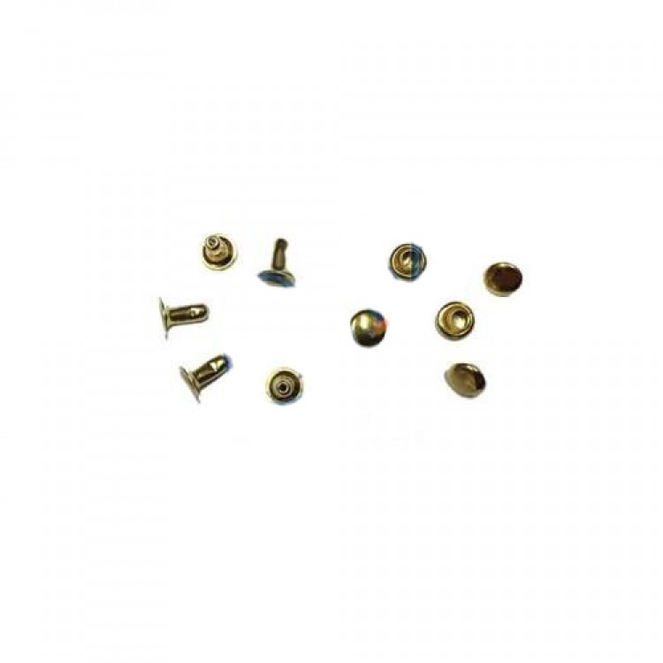 Rivet Perçin - 6mm, Sarı, 1000 Adet