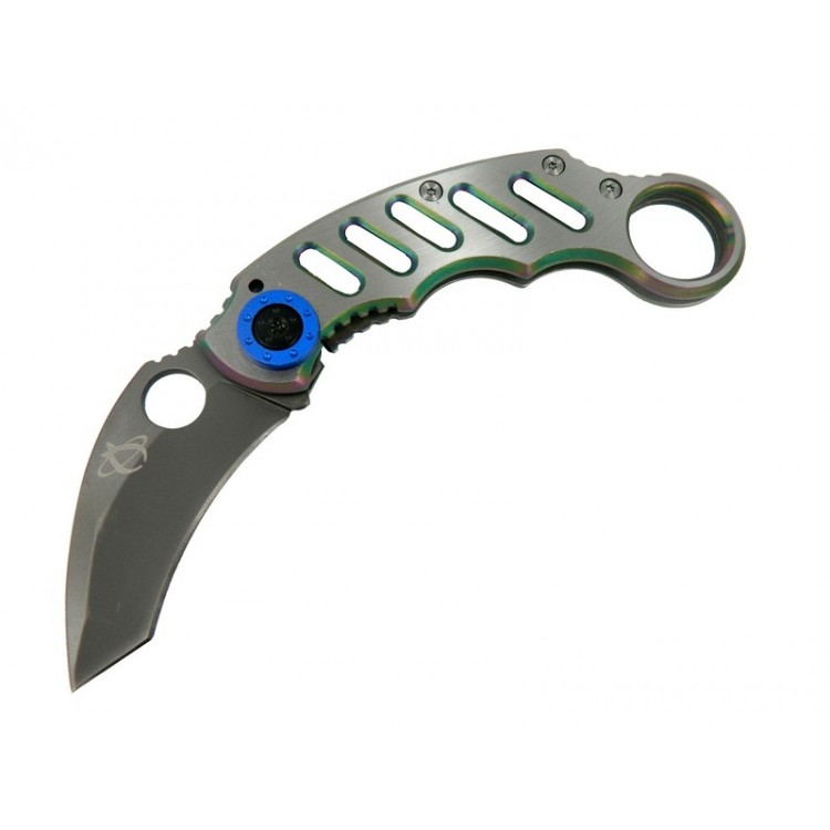 X05BL Gümüş 17 Cm - Metal Saplı Manuel