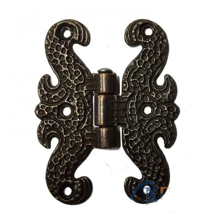 Zamak Menteşe - Büyük, 50x67mm, Oksit, 100 Adet