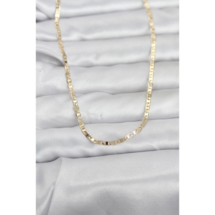 CM 14K Gold Renk Zincir Model 60 cm Kadın Kolye TJ-BKO10970