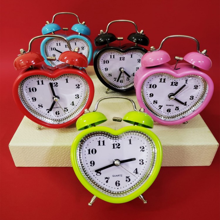 Heart Metal Clock