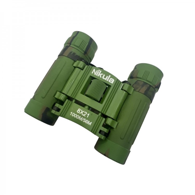 8x21 Binoculars Camouflage Binoculars 56m/1000m Rubber Coated
