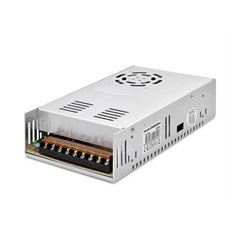 Led Kamera Adaptörü Metal Kasalı Fanlı 360W 12V 30A B2883