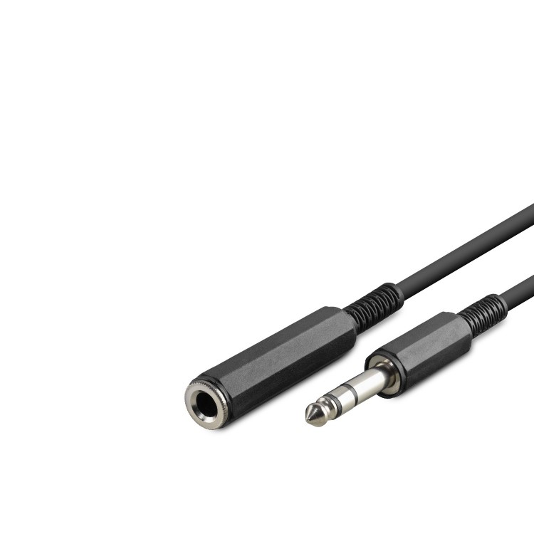6.35Mm Gitar Uzatma Kablosu 1.5 M - Siyah HDX1050