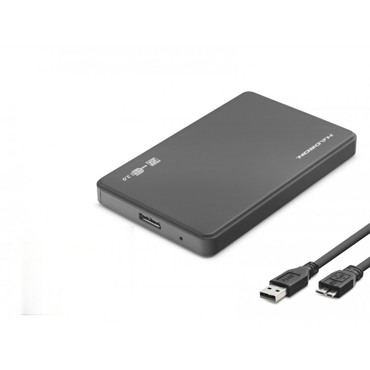 2.5 Sata Hdd/Ssd Harici Disk Kutusu Usb 3.0 Micro-B - Siyah HDX1752S