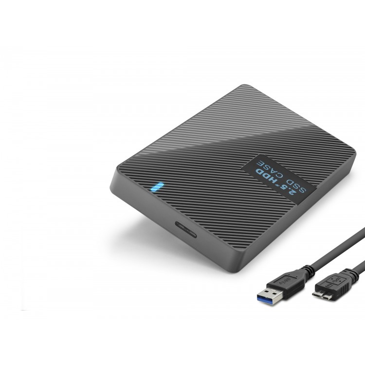 2.5 Sata Hdd/Ssd Harici Disk Kutusu Usb 3.0 Micro-B - Siyah HDX1792