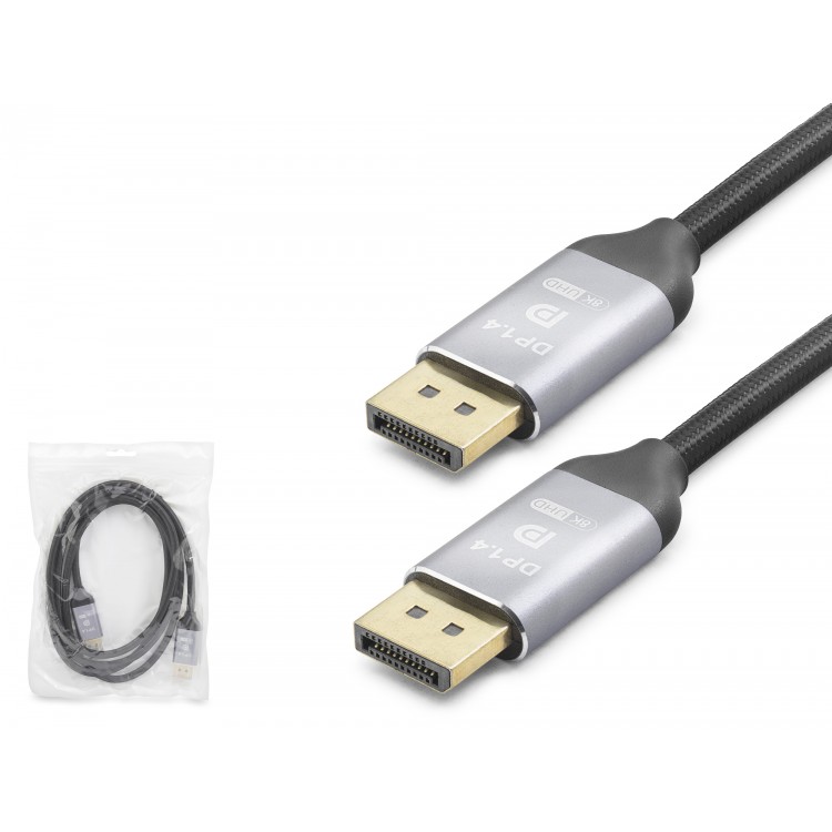 Displayport Kablo 8K 144 Hz 1.8 M - Siyah HDX7871