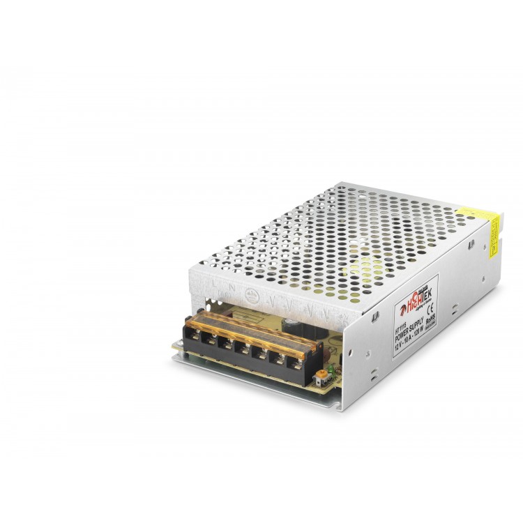 12V 10A 120W Led / Kamera Adaptörü- Gümüş HT1115