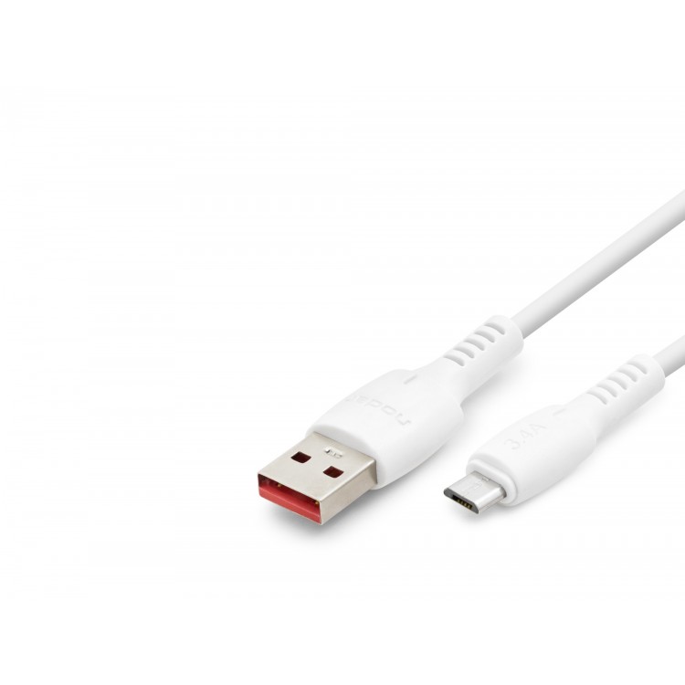 Usb Micro Usb Şarj Ve Data Kablosu 1 M - Beyaz ND1182