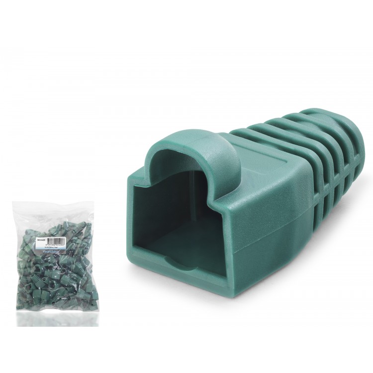 Rj45 Konnektör Papuç 100’Lü Paket - Yeşil ND2428