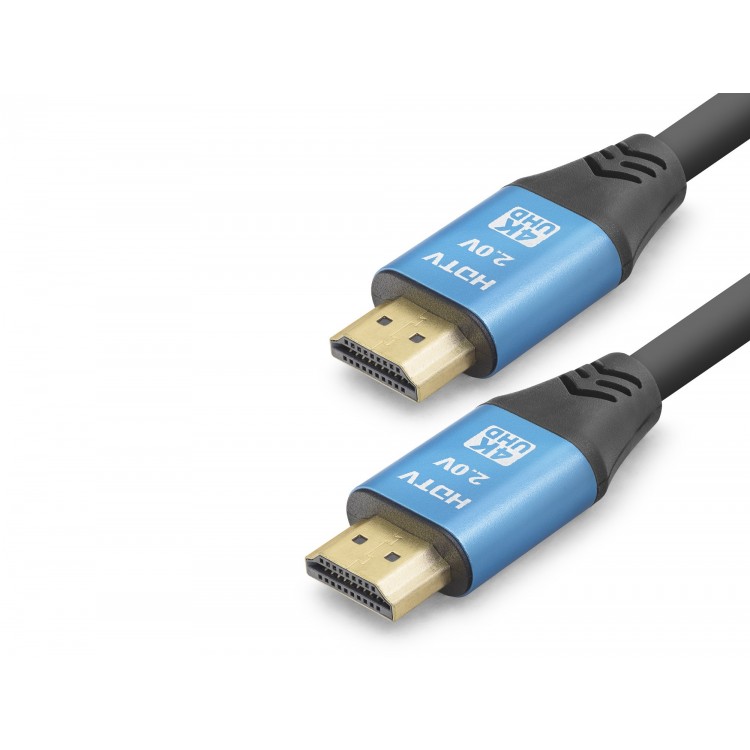Hdmi 2.0 Kablo 4K Uhd 19+1 Od 8.0 Mm 10 M - Siyah Mavi ND4053