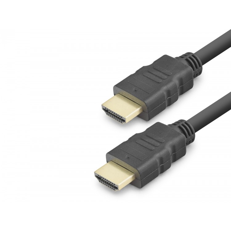 Hdmi Kablo 14+1 Od 7.0 Mm 19 M - Siyah XY6006