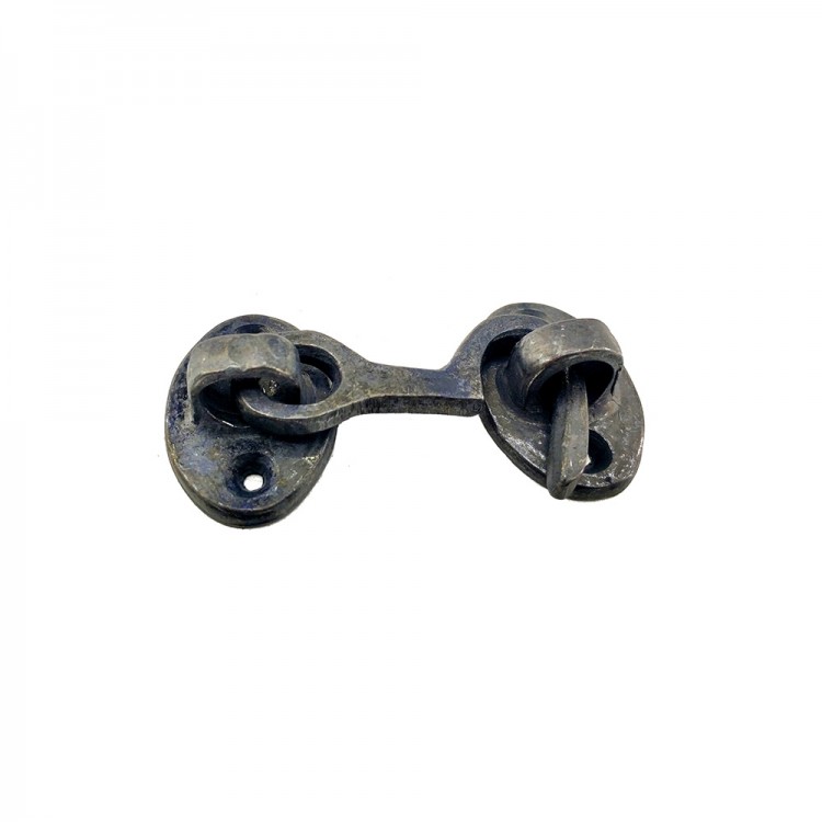 Antika Tarz Dekoratif Pirinç Çengeli - 5cm, Oksit