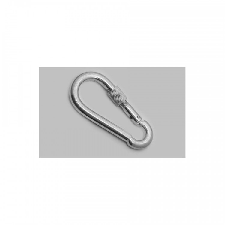 Vidalı Karabina, Kanca, Çengel 10mm - 25 Adet