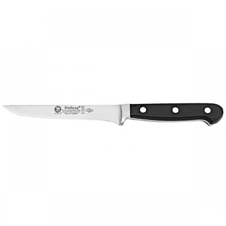 61906 - Sürmene Sıcak Dövme Kasap Kemik Sıyırma Bıçağı 14 cm